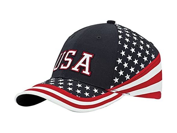Ball Cap USA Flag Hat