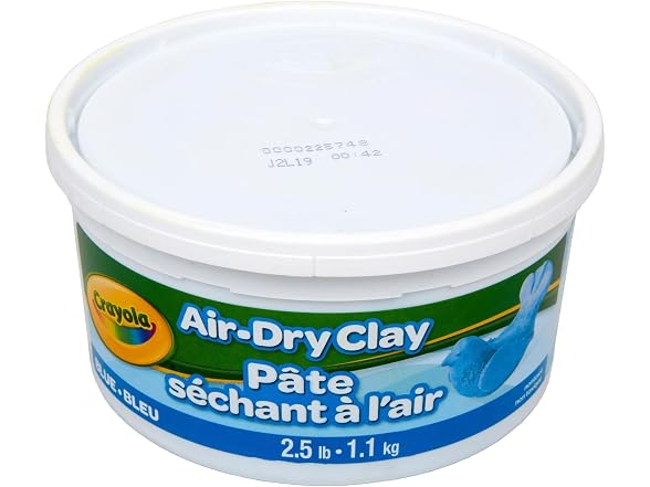 Crayola Air Dry Clay, 2.5lb Tub, Blue - Gallery 5