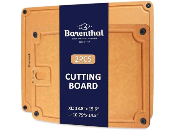 Barenthal 2PC Cutting Board Set