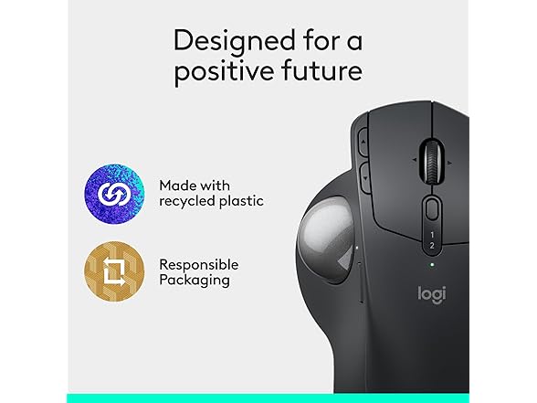 Logitech MX Ergo S Advanced Wireless Trackball Mouse