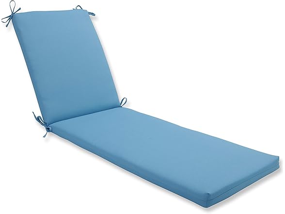 Pillow Perfect Chaise Cushion Blue