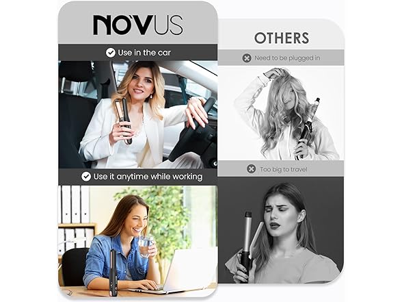 Novuspro Cordless Hair Straightener