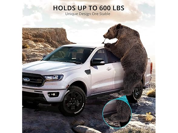 Running Boards Fit 2005-2023 Tacoma Double Cab