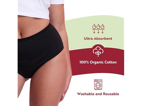 Organyc Organic Cotton Period Underwear M
