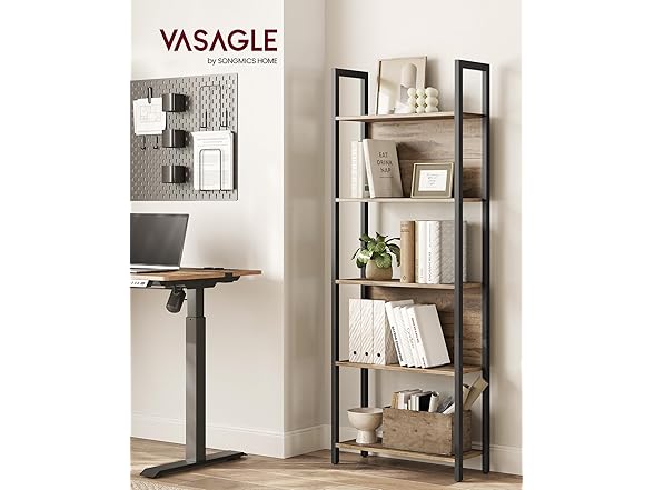 VASAGLE 5-Tier Bookshelf