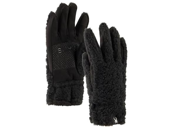 Spyder Mens Tech Touch Fleece Lined Sherpa Glove