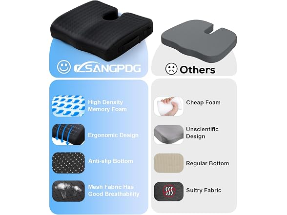 Csangpdg Wheelchair Seat Cushion Cooling