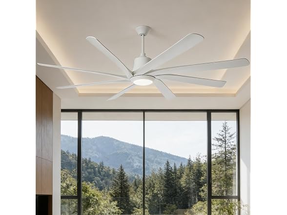 Parrot Uncle 100 Inch Ceiling Fan White
