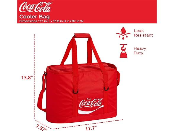 Coca-Cola Tote Bag, 40 Can