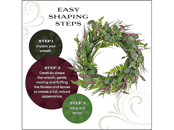 National Tree Company 22" Artificial Floral Wreath