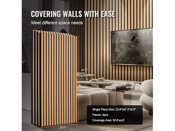 Wood Slat Acoustic Panels