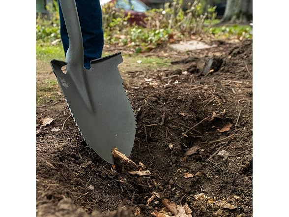 Root Slayer XL Round Point Digging Shovel