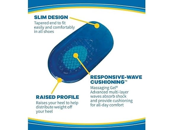 Dr Scholls Massaging Gel Heel Cushions Womens