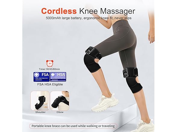 KlugPop Knee Massager with Heat
