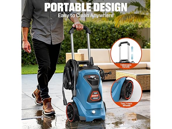 2000 PSI Electric Pressure Washer