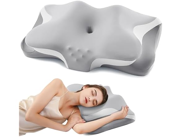 Silkena Cooling Cervical Neck Pillow