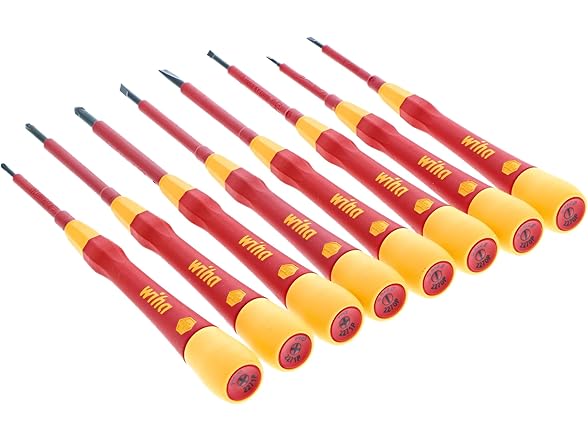 Wiha 32088 Insulated Precision Screwdriver Set 8Pc