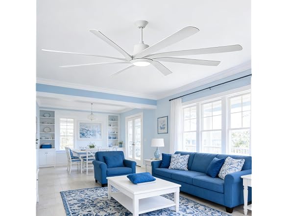 Parrot Uncle 100 Inch Ceiling Fan White
