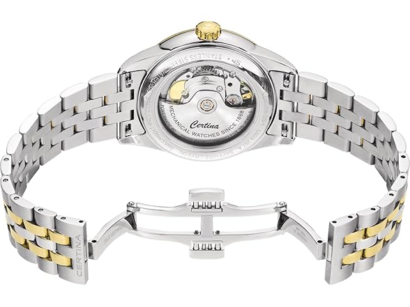 Certina, Mens, DS 1, 38, mm, Steel, Automatic, Powermatic 80, Nivachron, Date, Watch