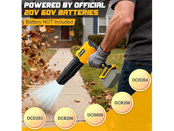 TAIRDA Leaf Blower DeWalt 20V Tool Only