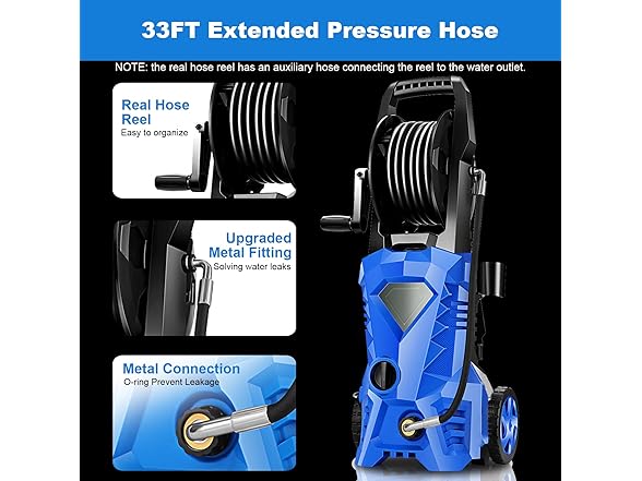 5000 PSI 2.8 GPM High Power Electric Pressure Washer