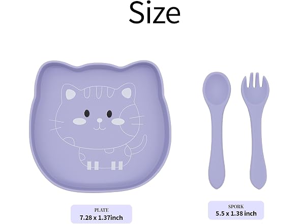 BabyX Baby Silicone Feeder Set, 3-pcs