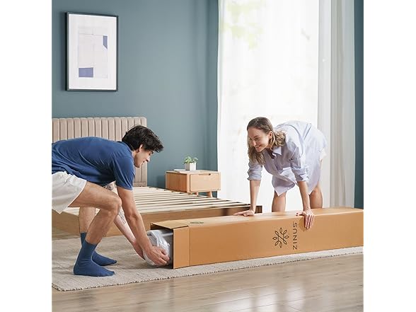 ZINUS 6" Green Tea Memory Foam Queen