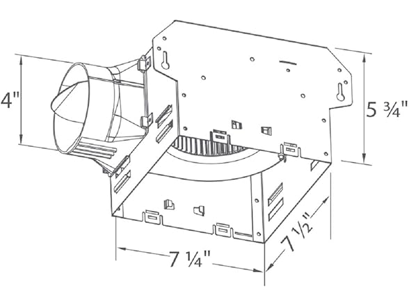 Delta BreezIntegrity ITG100 100 CFM Exhaust Bath Fan