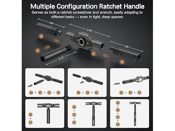 Bomivoi 42 in 1 Magnetic Screwdriver Set
