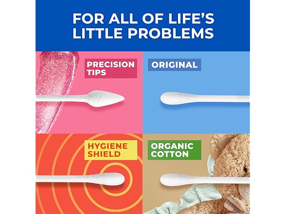 Q tips Cotton Swabs Hygiene and Beauty Care