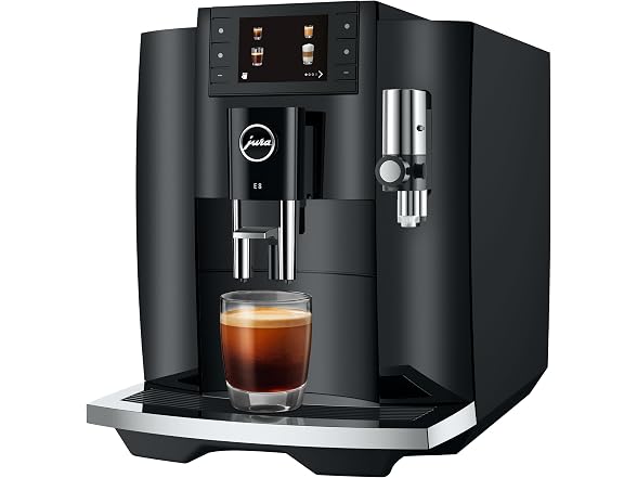 Jura E8 Automatic Coffee and Espresso Machine Piano Black