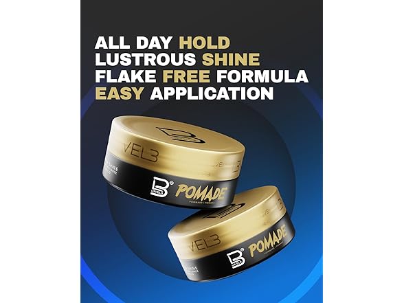 (3 Pack) Level 3 Hair Styling Pomade, Transparent, 5.07 oz