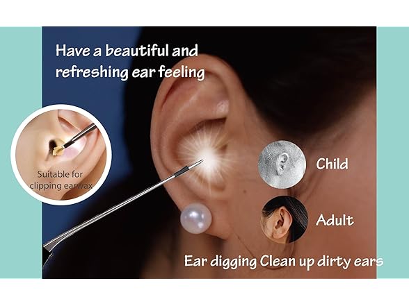 Stainless Steel Ear Wax Removal Tweezer