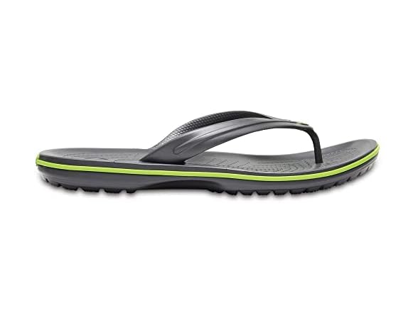 Crocs Crocband Unisex Flip Graphite/Volt Green