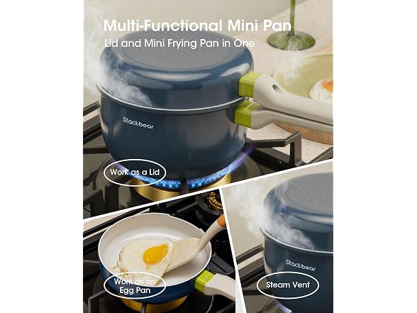 stackbear 2.5QT Non Stick Sauce Pan