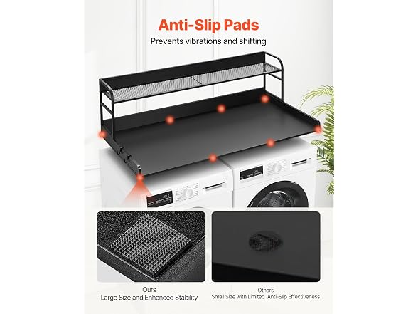 Washer Dryer Countertop with 2-Tier