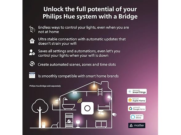 Philips Hue Twilight Smart LED Sleep and Wake-Up Lamp