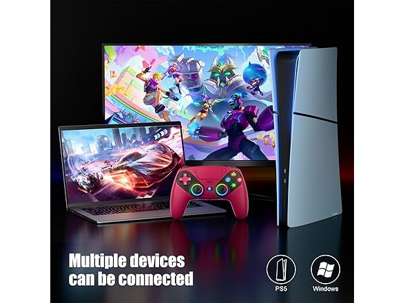 Nonbliep LED for PS5 Controller