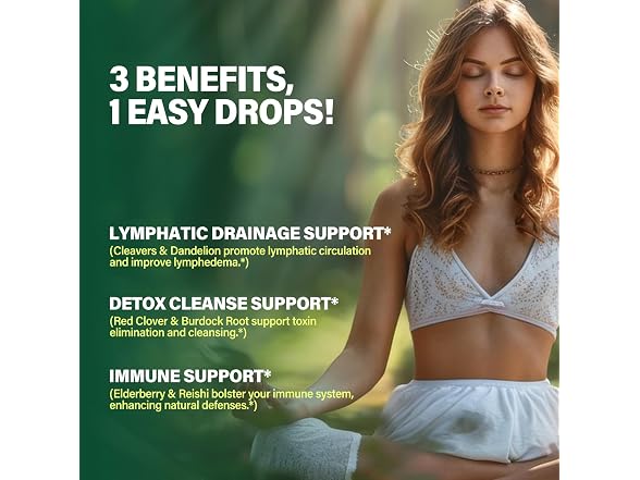 DetoxenNATURE 7-in-1 Cleavers Lymphatic