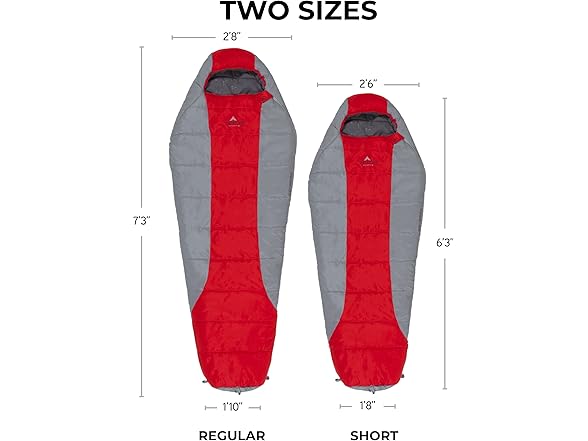 TETON Tracker 5F Short light Mummy Bag