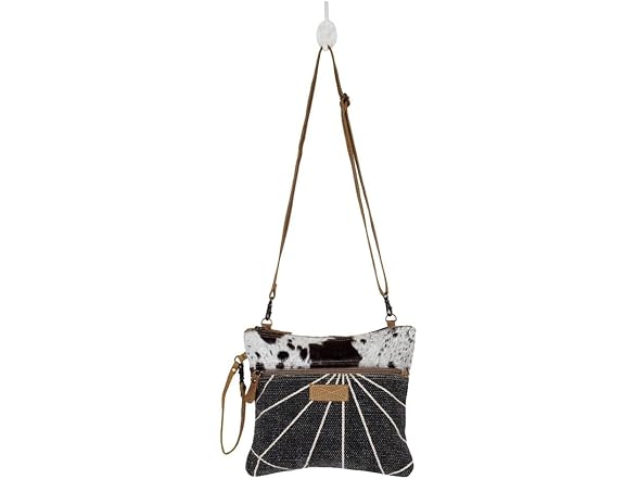 Myra Bag Artless Small & Crossbody 11x9.5 Cow Print Purses