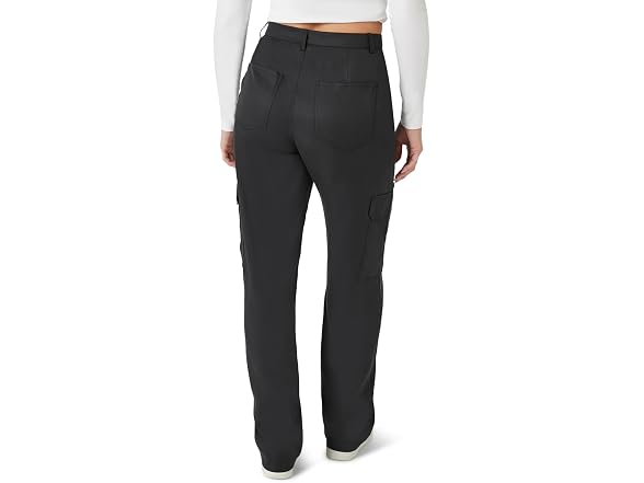 Forever 21 (M) High-Rise Wide-Leg Cargo Pants
