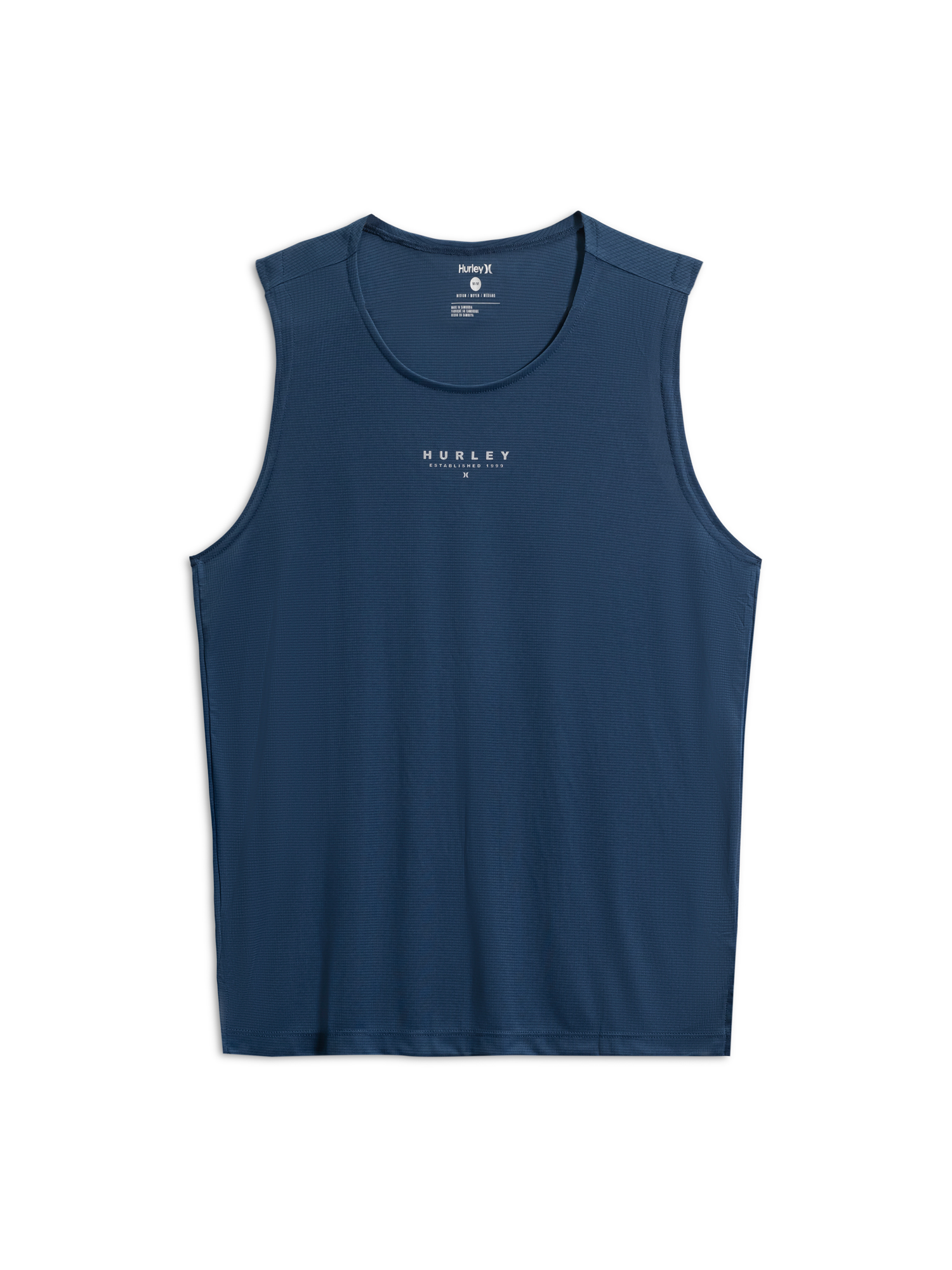 Hurley Men's Stray Texture Tank Tee - Gallery 14