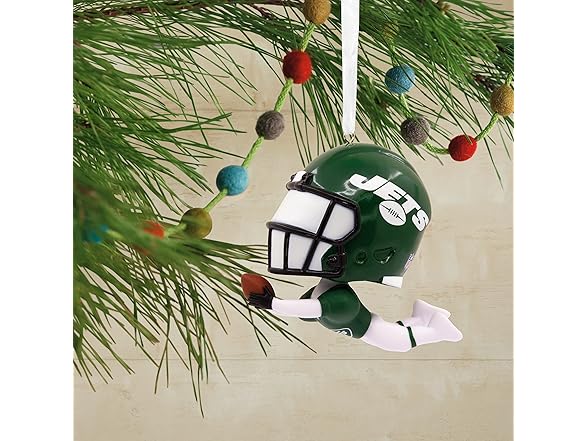 JETS Bouncing Buddy Ornament