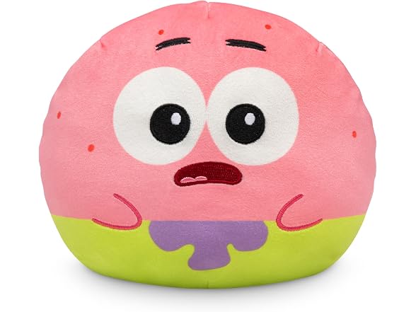 TeeTurtle Reversible Spongebob Sandy & Patrick 6 Inch
