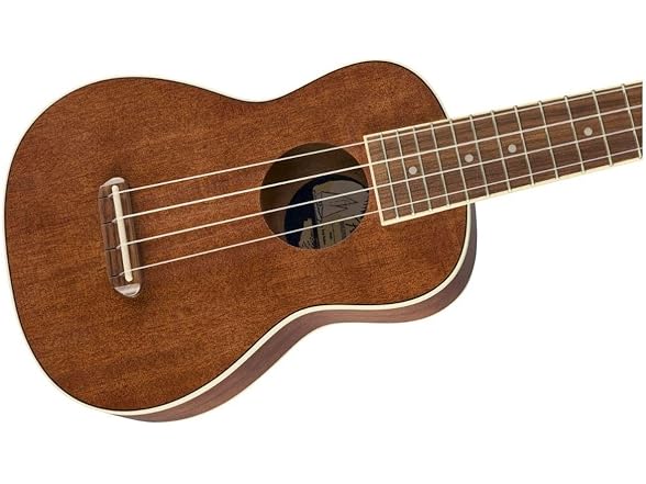 Fender Seaside Soprano Ukulele, Natural