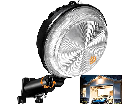 150W 20000LM Dusk to Dawn Outdoor Lighting