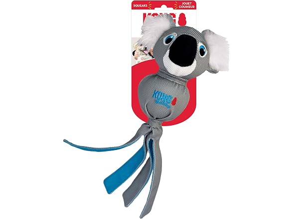 KONG Wubba Zoo Assorted Animal Dog Toy (Koala