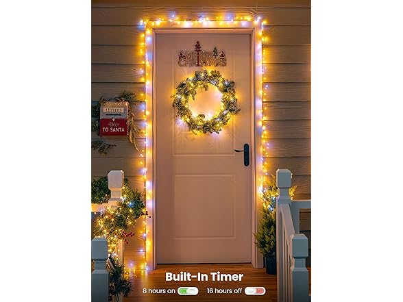 Brightown Fairy Lights Battery Operated, 4-Pack