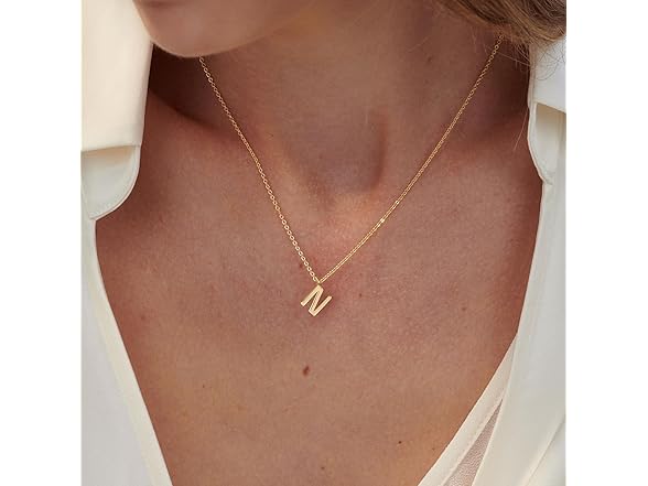 BSGRL Initial necklace